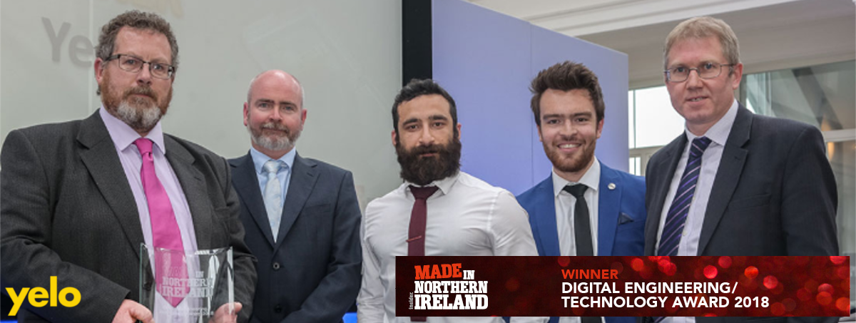 Yelo Win Technology Award at Made in Northern Ireland Awards